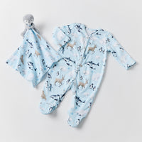 Aurora Romper & Comforter Set for Baby Gift in Australia