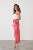 Wide Leg Pant - Watermelon