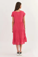 Goji Cotton V-Neck Dress