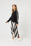 Monaco Knit - Black Ivory