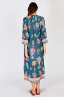 Rubyyaya Balboa Kaftan - Neon