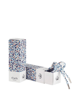 Kids Sliwils Shoelaces - Blue Flowers