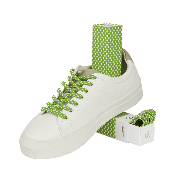 Sliwils Shoelaces - Lindy Fresh Green