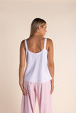 Satin Cami - White