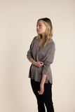 Merino V Neck - Clove