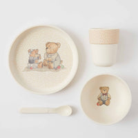 Notting Hill Bear Bamboo Dinner Set