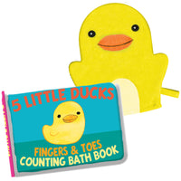 Bath Book & Mitt - Duck & Frog