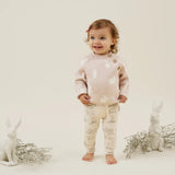 Mauve Bunny Knit Jumper