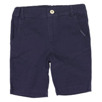 Stretch Cotton Twill Short - Navy