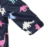 Dinosaur Rain Suit - Navy