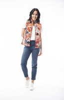 Brontes Reverisble Vest - Orange Print