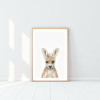 Australian Animal Print - Baby Kangaroo