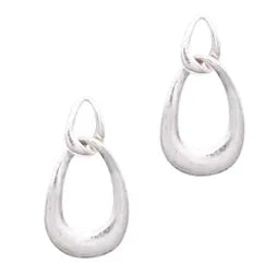 Open Teardrop Earrings