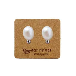 Egg Pearl Earrings