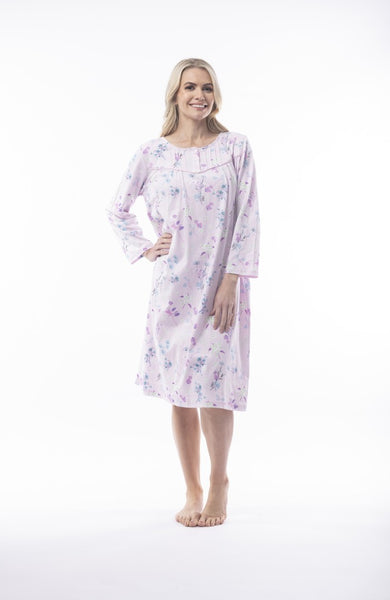 Floral Mix Nightie - Lavender