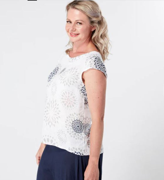 Empoli Top - White/Perla