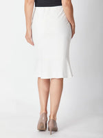 Nola Ruffle Skirt - White