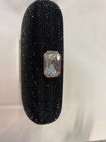 Black Diamonte Clutch