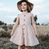 Girls Alice Dress - Petite Poppy