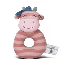 Miss Moo Organic Rattle