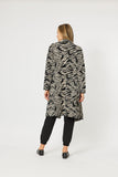 Serengeti Knit Jacket - Nat/Black