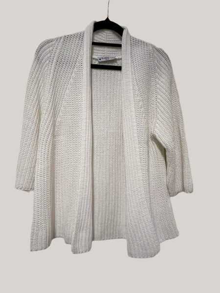 Knit Shrug - White