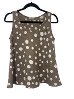 Spot Linen Cami - Fango