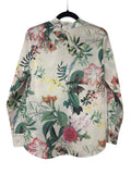 Flora Cotton Blouse - White