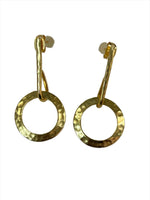 Gemma Earring - Gold Post