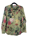 Flora Cotton Blouse - Sage