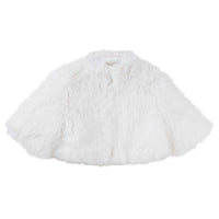 Elise Faux Fur Jacket - Ivory