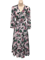 Wrap Dress - Pink Floral