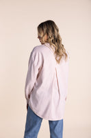 Double Stripe Shirt - Pink/White