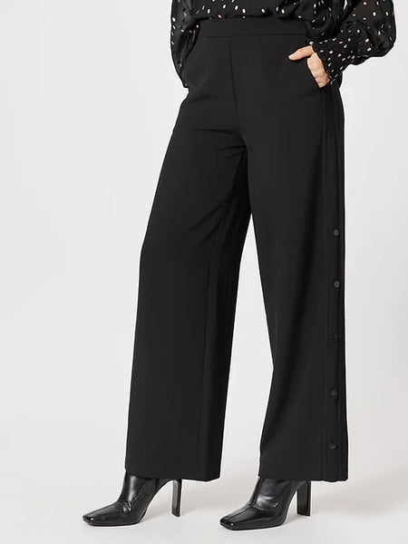 Estelle Wide Leg Pant - Black