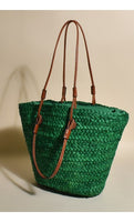 Amina Summer Basket - Green