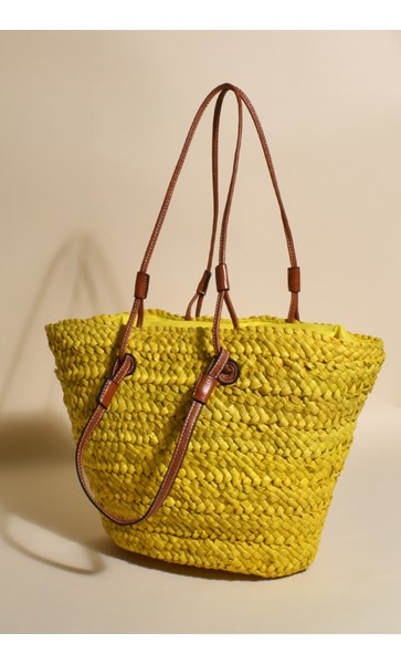 Amina Summer Basket - Yellow