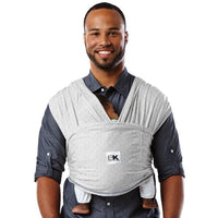 Baby K'tan Cotton Wrap Baby Carrier - Heather Grey