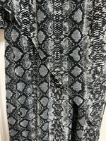 Freesia Dress - Snakeskin Print