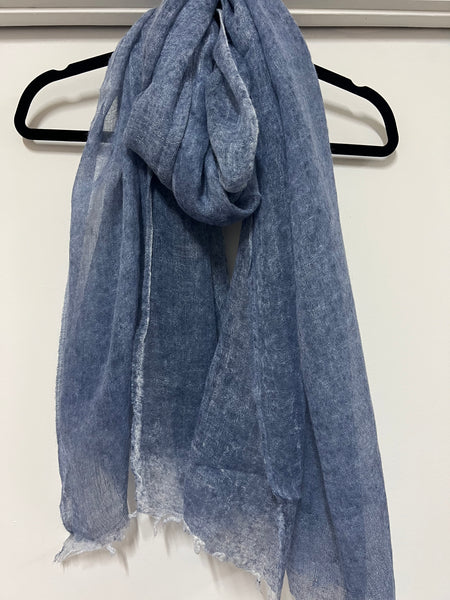 Ombre Scarf - Blue