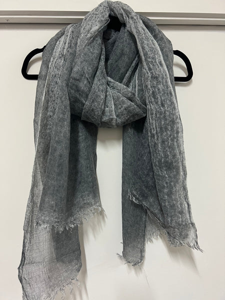 Ombre Scarf - Black