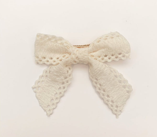 Frankie Bow Hair Clip - Assorted Colours