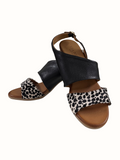 Hildi - Black/Leopard