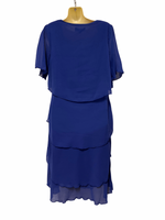 Layered Tiered Dress - Royal Blue