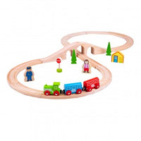 Figure of Eight Train Set - Wooden