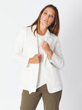 Cotton Blazer - White