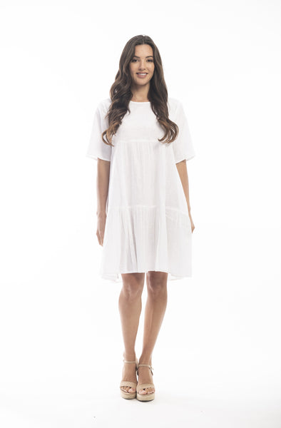 Essentials Dress - White