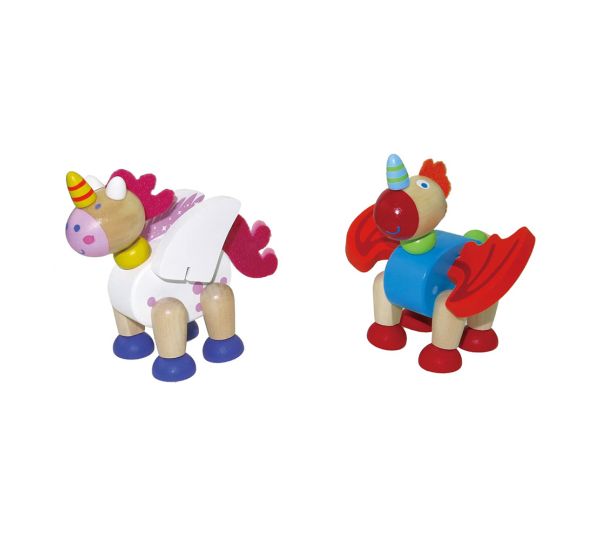 Flexi Unicorn & Dragon