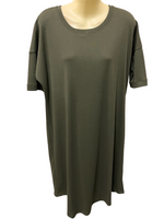 Cotton Basic Dress - Capers