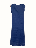 Linen Dress - Blue