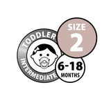 BIBS Dummies - Size 2 Sage | 2 Pack